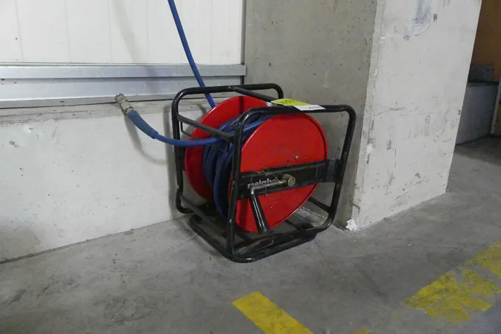 metabo - Druckluft-Schlauchaufroller, mit Schlauch